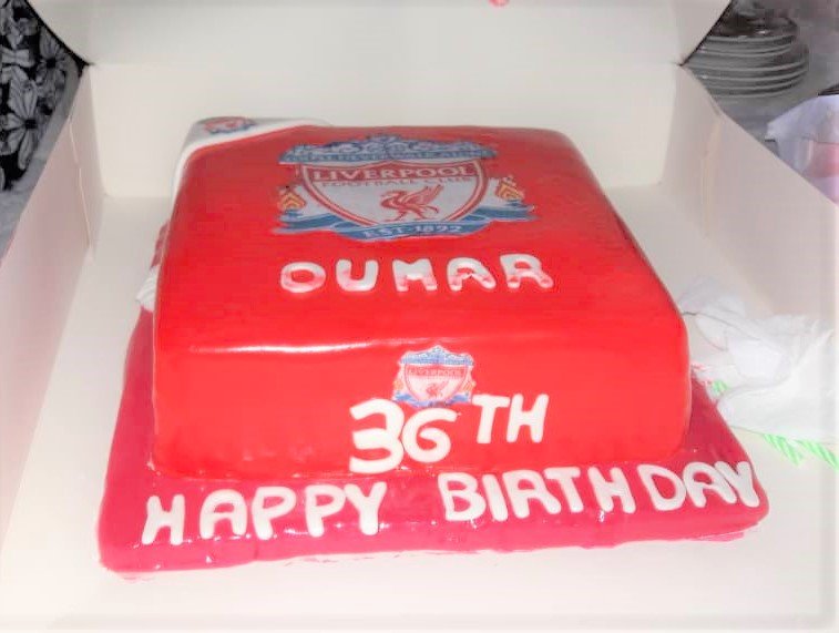 Gateau Football Liverpool Mamy Delices