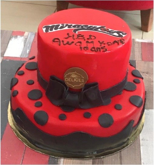 Gateau Anniversaire Theme Ladybug Mamy Delices