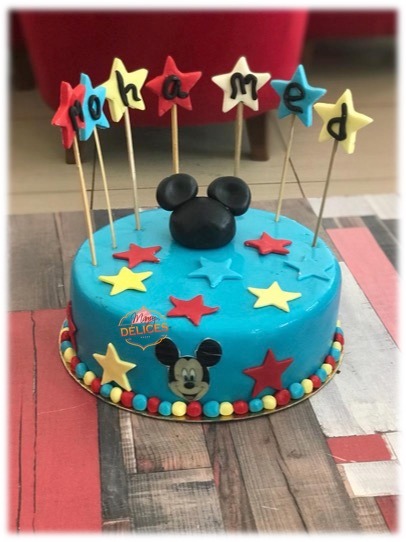 GÂTEAU MIKEY MOUSE Etoilé