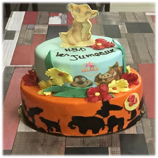 Gâteau d'Anniversaire Simba