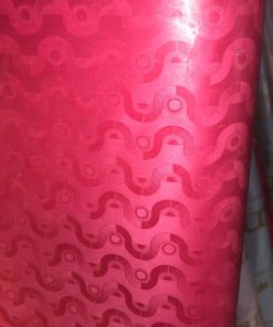 LE METRE DE BAZIN ROSE FONCE