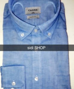 CHEMISE EN JEAN CANDA MANCHES LONGUES