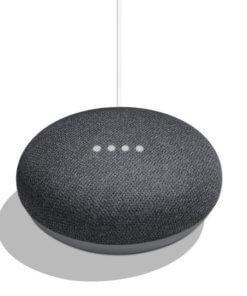 Enceinte Intelligente Connectée (Google Home Mini)