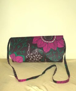 SAC CHIC ET GLAMOUR WAX A LA MODE FLEURIE