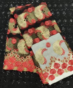 UNE SÉLECTIONS DE 8 MODÈLES DE TISSUS MODERNE DE DENTELLES 5 YARDS