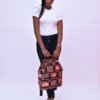 SAC A DOS PERSONNALISÉ AVEC UN TISSU AFRICAIN