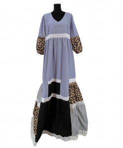 Robe Évasée avec Dentelle