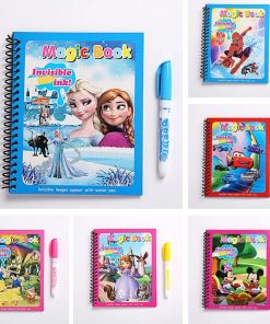 Livre de coloriage à l'aquarelle magique pour enfants