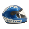 Casque Moto Blue