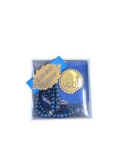 Box Mini Coran & Chapelet Bleu – Protection & Spiritualité au Quotidien